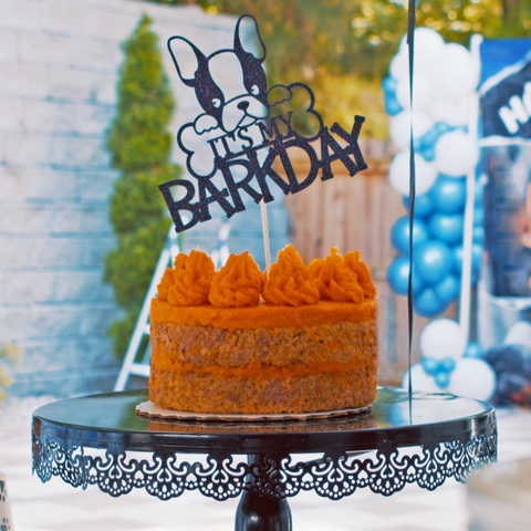 Barkday Cake