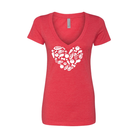 Heart V-Neck